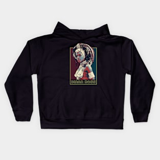 Retro diana ross indiana Kids Hoodie